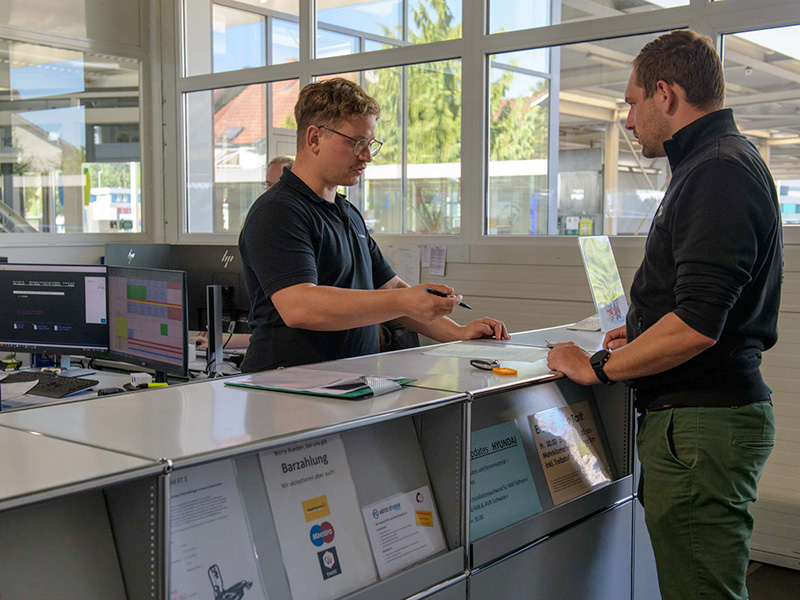 Auto Studer AG Annahme